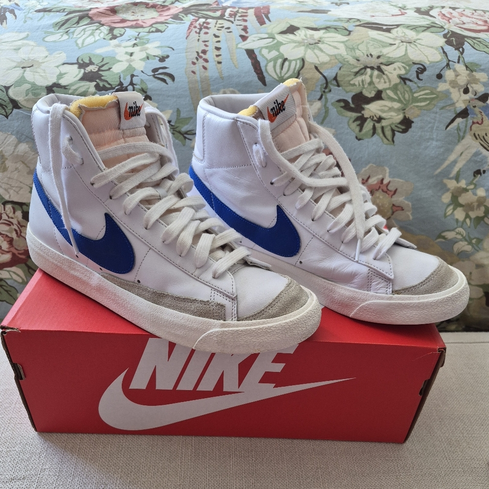 Nike  Blazers Blue Swish